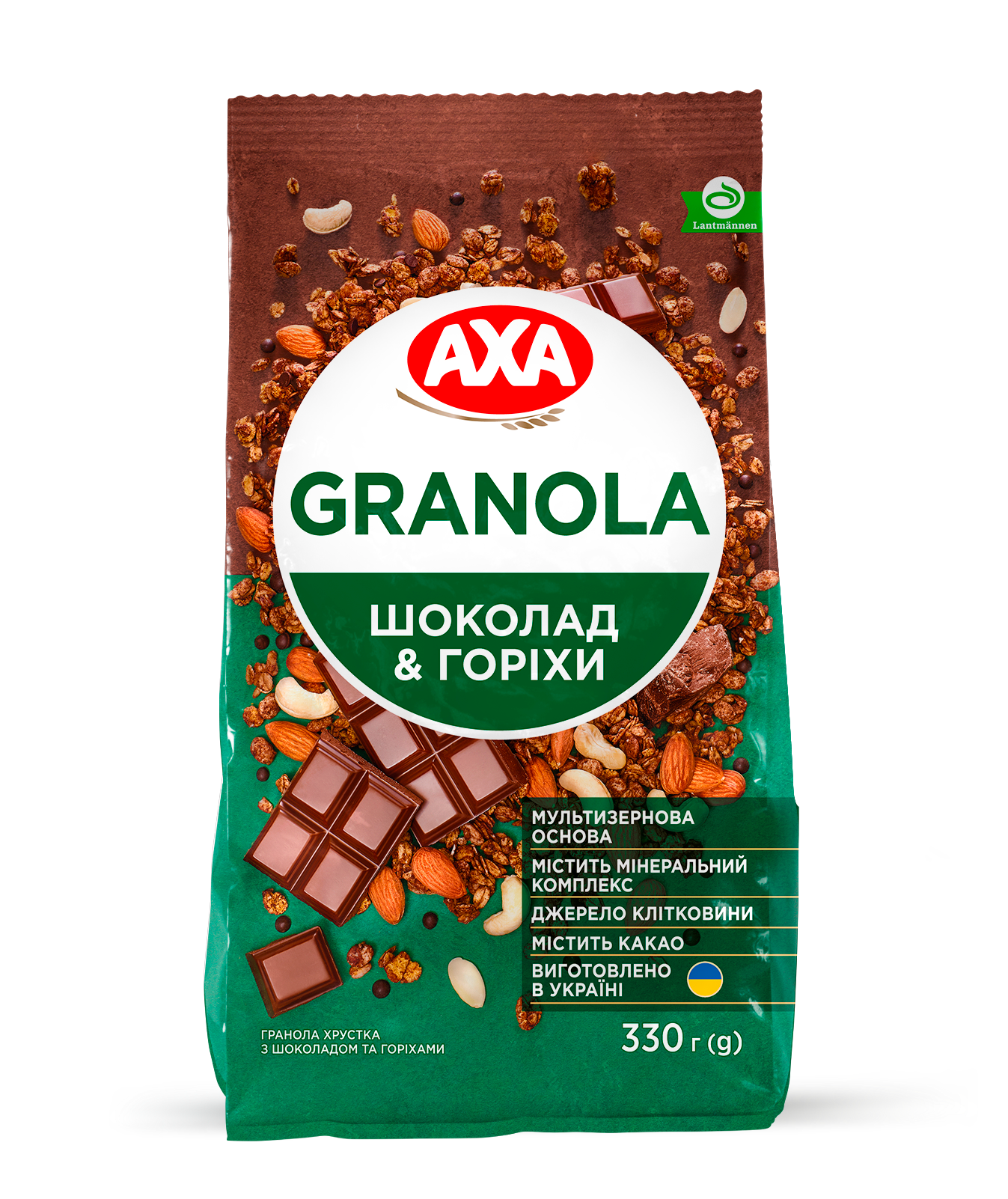 AXA Гранола з шоколадом та горіхами